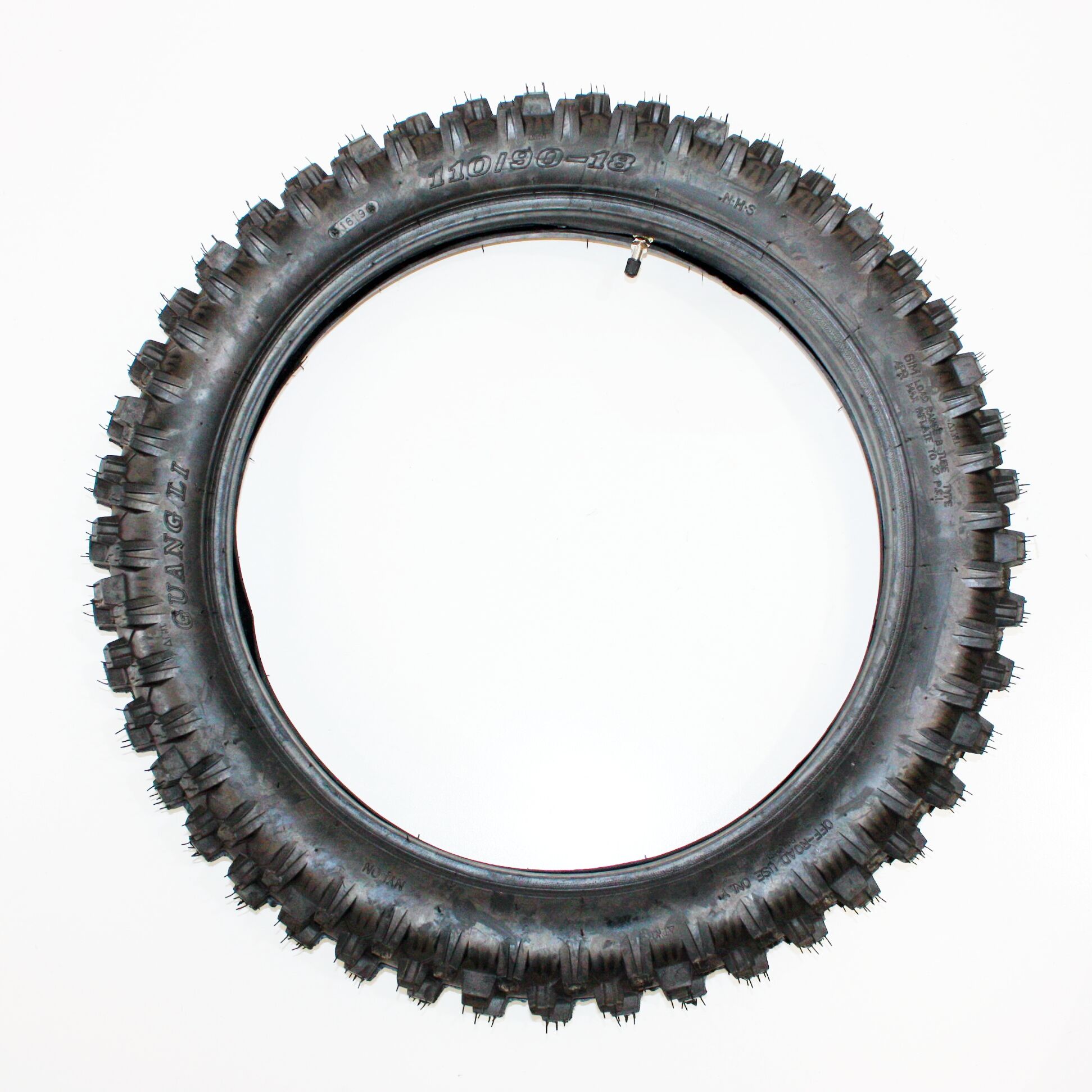 110 90 18 18 Inch Rear Back Knobby Tyre Tire Tube PIT Trail MX Dirt Bike Blygo