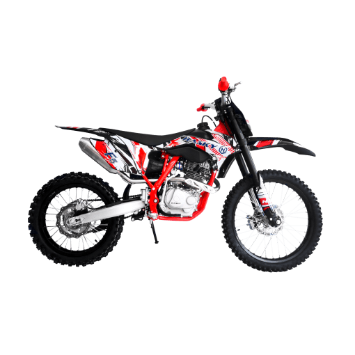 BLYGO - K5-CB223 250cc Manual Clutch 5 Gears Electric & Kick Start Air Cooled PIT Dirt Bike